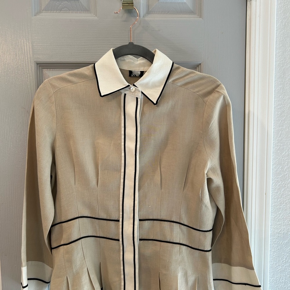 Saks 5th Ave Linen Top.